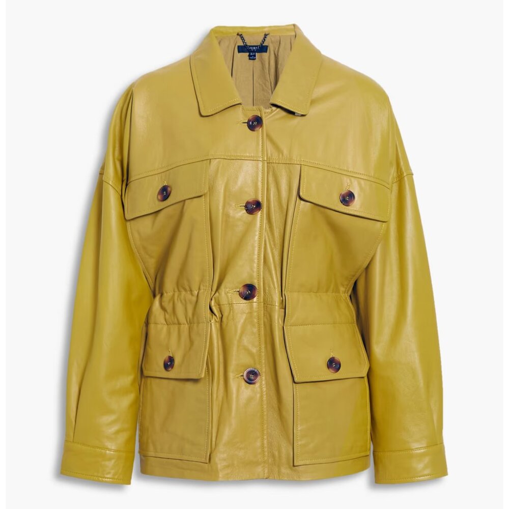 NWT Muubaa Leather Jacket – Size 6 – $845 Retail – 100% Sheepskin